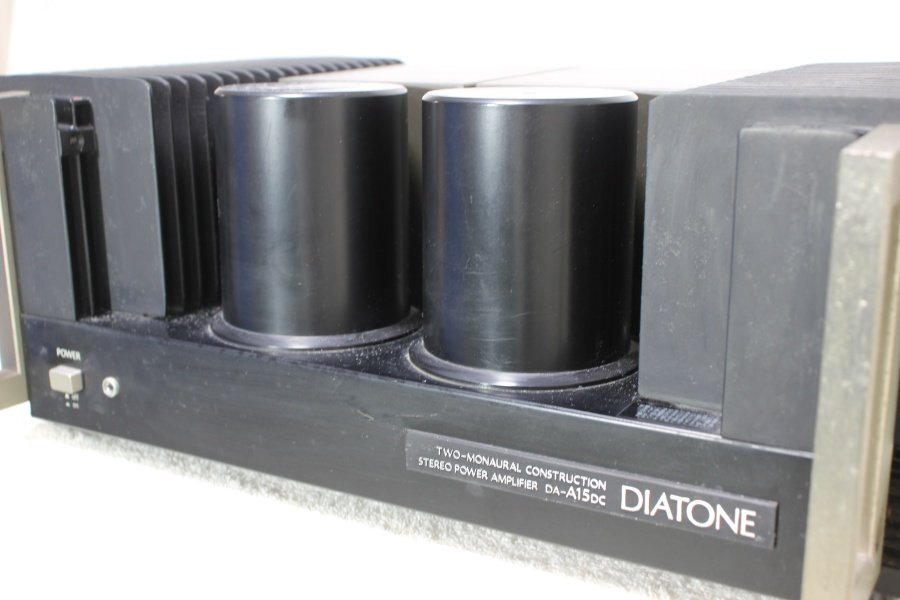 DIATONE ダイアトーン DA-A15DC ステレオパワーアンプの画像2