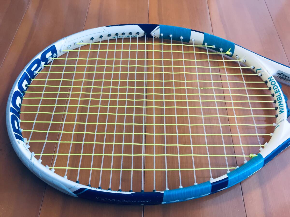 バボラ ピュアドライブ ライト Babolat PUREDRIVE Lite WIMBLEDON ウィンブルドン数量限定 グリップ1_画像4