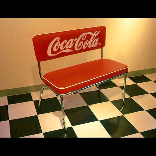 COCA-COLA BRAND コカコーラブランド ベンチシート「Coke Bench Seat」 PJ-120C チェア イス_画像4