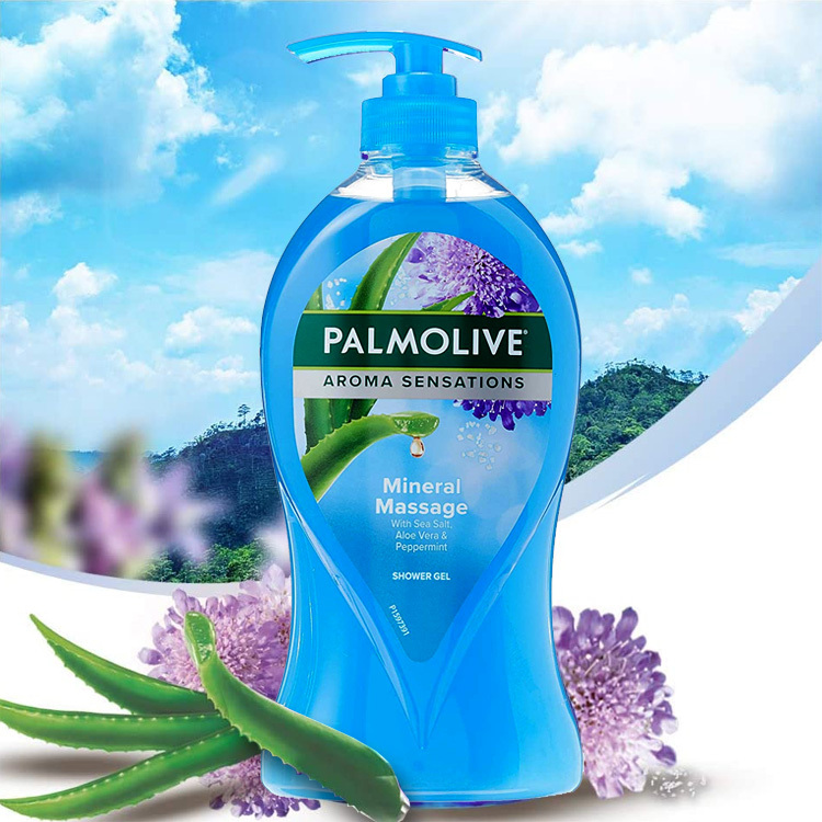 ボディソープ パルモリーブ シャワージェル ミネラルマッサージ 750ml Palmolive ボディソープ アメリカン雑貨_画像3