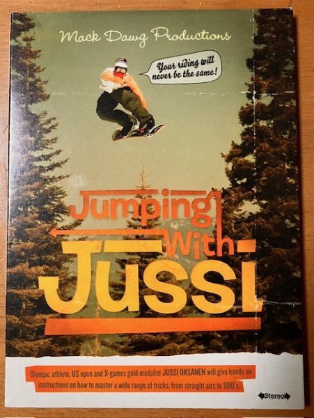 DVD JUMPING WITH JUSSI MACK DAWG PRODUCTIONS CVWDVSB1202 JUSSI OKSANEN Champion Visions world ink title super version 