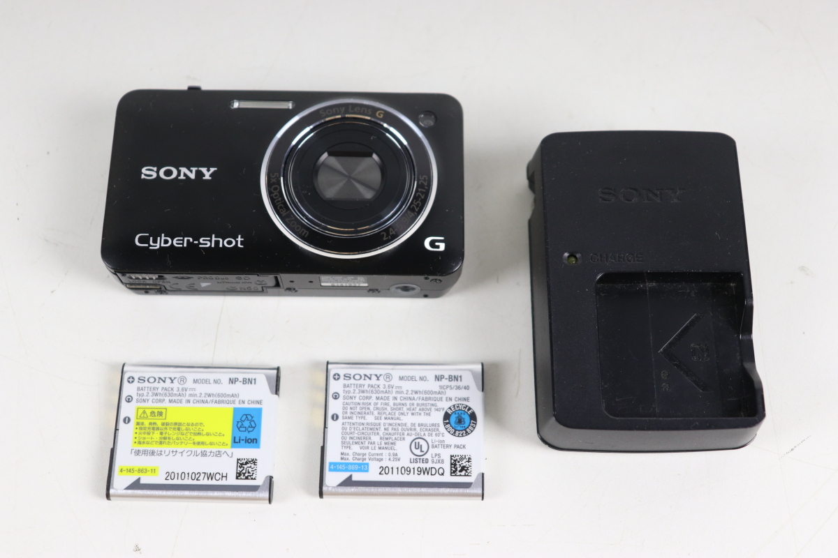 【動作OK】SONY Cyber-shot DSC-WX5 2.4-5.9/4.25-21.25 ソニー デジタルカメラ デジカメ 撮影 バッテリー付き 004JQFJH43_画像1