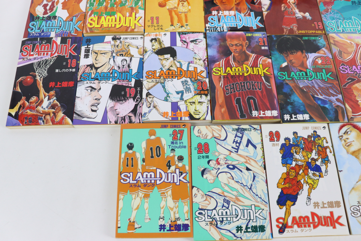 SLAMDUNK Inoue самец .1-31 шт Slam Dunk манга весь комикс подросток журнал баскетбол спорт Shueisha 003JLFJH47