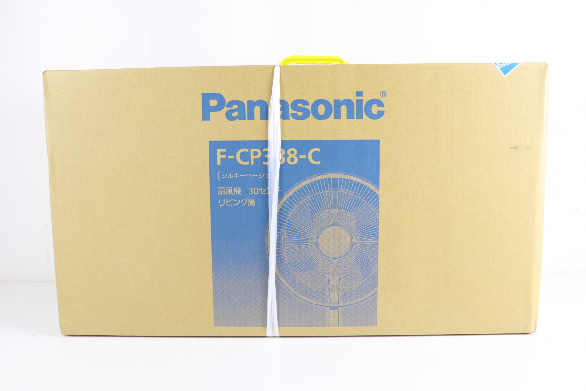 【新品/未開封品】Panasonic F-CP338-C パナソニック リビング扇風機 扇風機 30センチ DCモーター シルキーベージュ 005JSKJO41_画像1