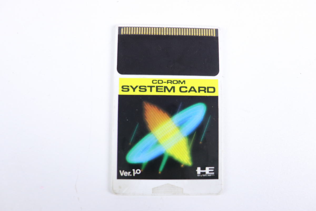 [ operation not yet verification ]NEC PC Engine IFU-30 CD-ROM SYSTEM system card game machine body Showa Retro Vintage 007JSHJH19