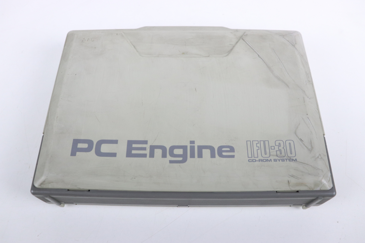 【動作未確認】NEC PC Engine IFU-30 CD-ROM SYSTEM システムカード ゲーム機 本体 昭和 レトロ ヴィンテージ 007JSHJH19_画像3