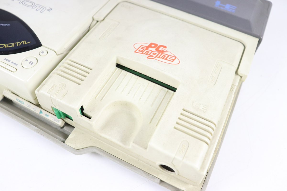 [ operation not yet verification ]NEC PC Engine IFU-30 CD-ROM SYSTEM system card game machine body Showa Retro Vintage 007JSHJH19