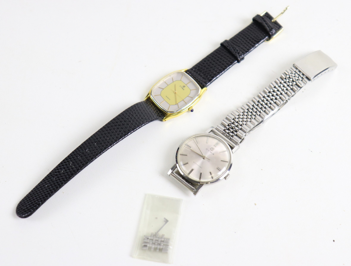 CYMA 2 set Cima brand wristwatch quartz 005JYEJB58