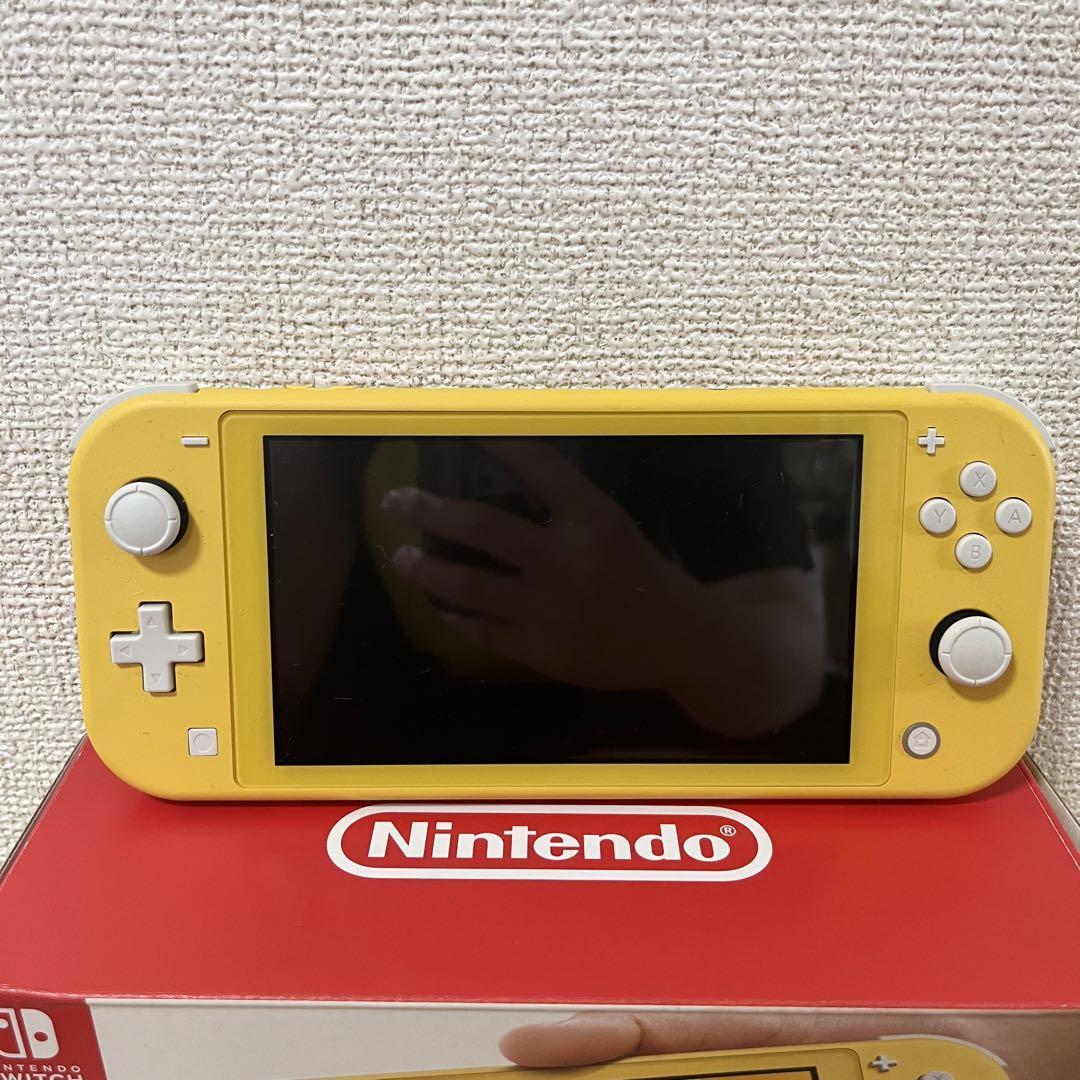  box * case attaching beautiful goods Nintendo Switch Lite switch light yellow yellow color 