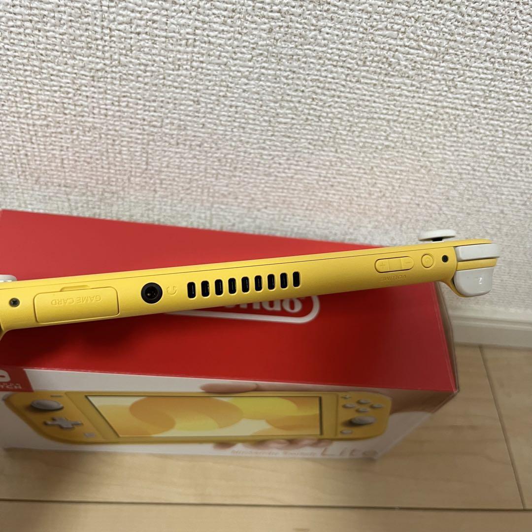  box * case attaching beautiful goods Nintendo Switch Lite switch light yellow yellow color 