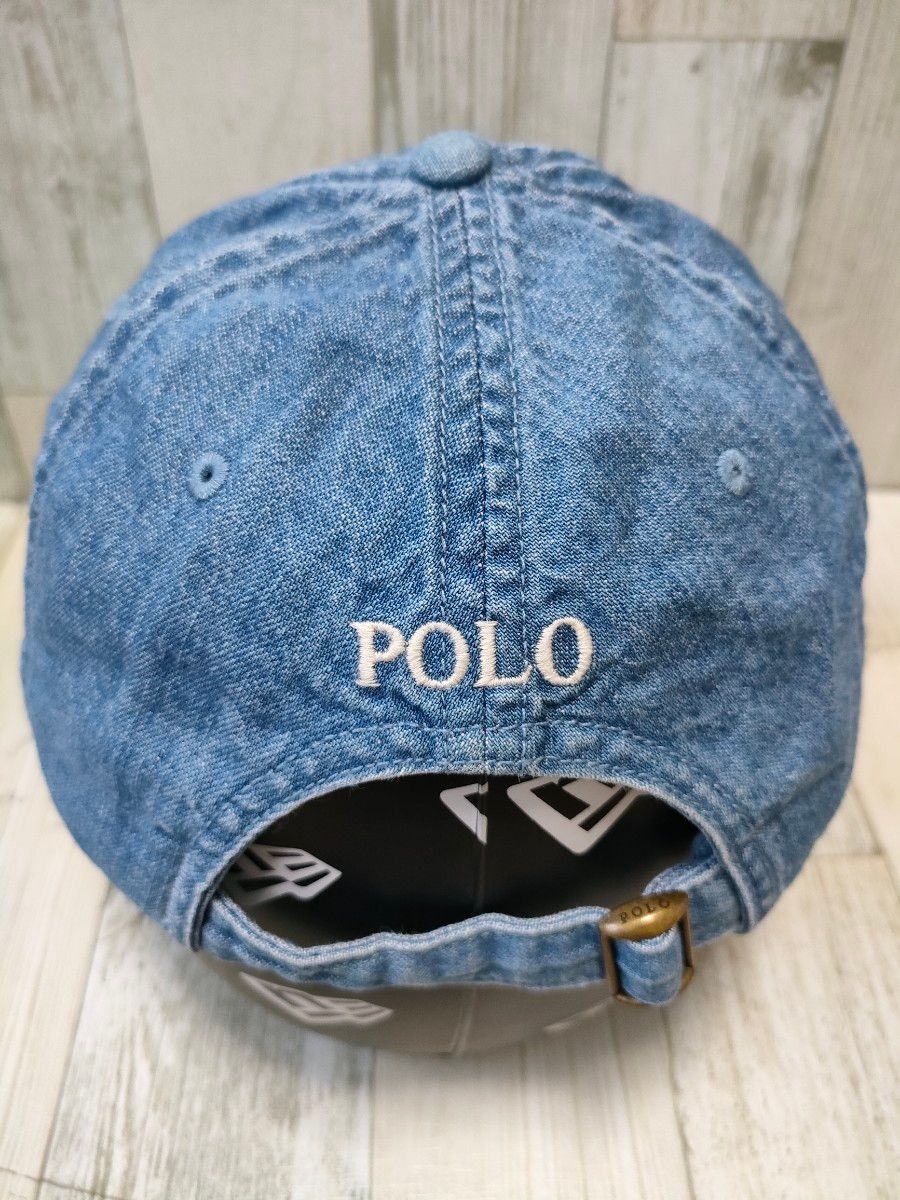 ポロラルフローレン デニム キャップ POLO RALPH LAUREN