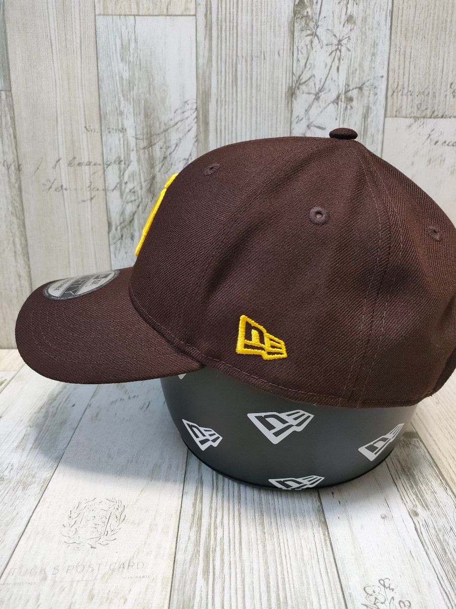 NEW ERA パドレス 9FORTY ブラウン キャップ