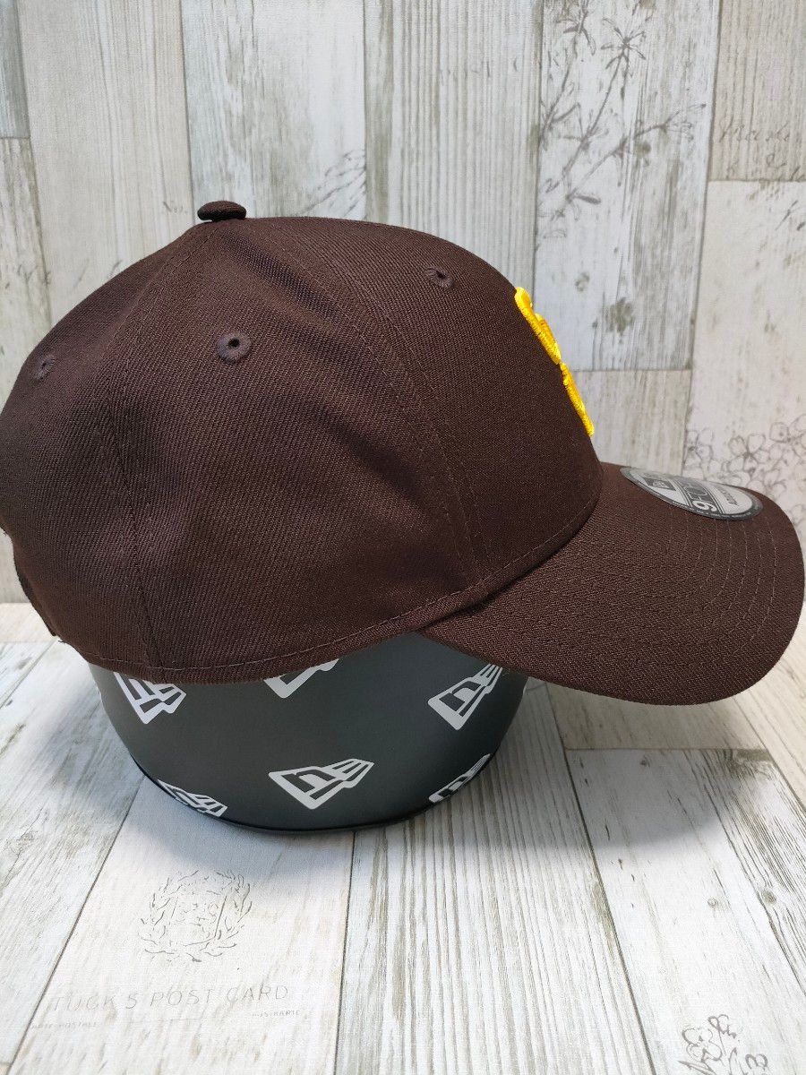 NEW ERA パドレス 9FORTY ブラウン キャップ