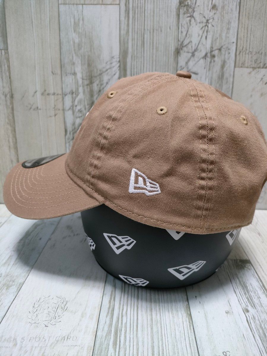 NEW ERA 9TWENTY ヤンキース ベージュ キャップ ニューエラ