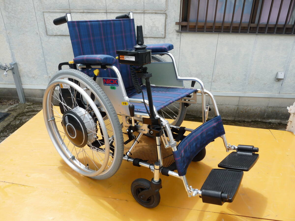 1円～ NiCK/YAMAHA ニック ヤマハ 電動車椅子 XOF2 良品バッテリー2個付き USED 大阪府和泉市の画像1