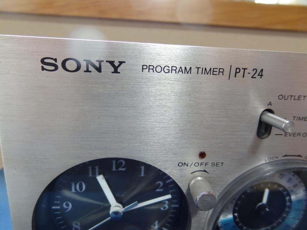 SONY program таймер PT-24 Sony часы аудио таймер 