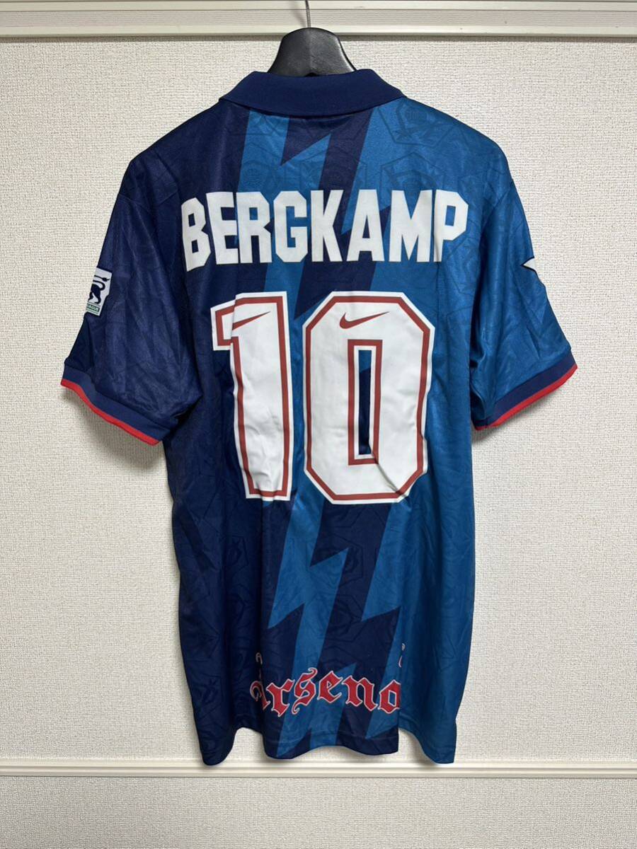 1995 アーセナルFC (A) ユニフォーム ベルカンプの画像3