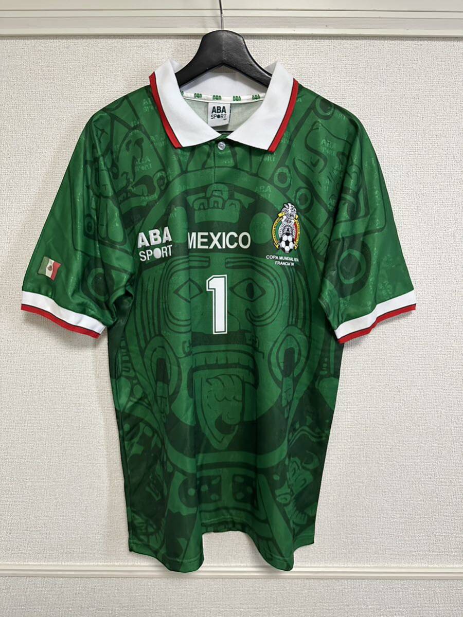 WC 1998 メキシコ代表 (GK) ユニフォーム カンポスの画像1