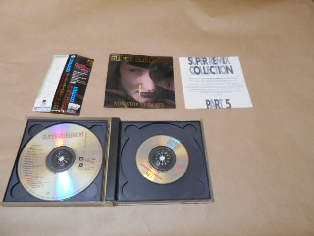 CD(CDS)　スーパーユーロビート　ノンストップ・メガミックス　VOL8３　_画像3