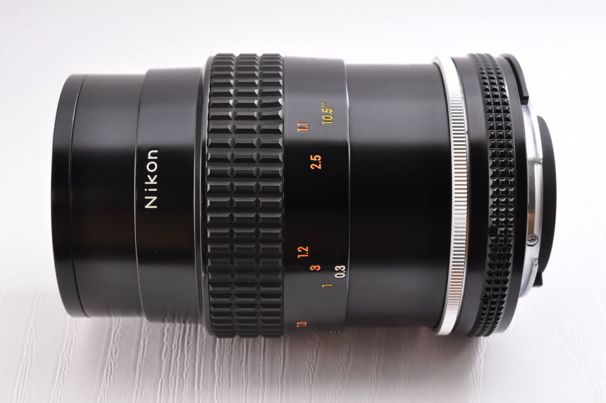 Nikon Ai-S Micro NIKKOR 55mm F2.8 55/1:2.8 ニコン AISマイクロニッコール MFレンズ #1387の画像4