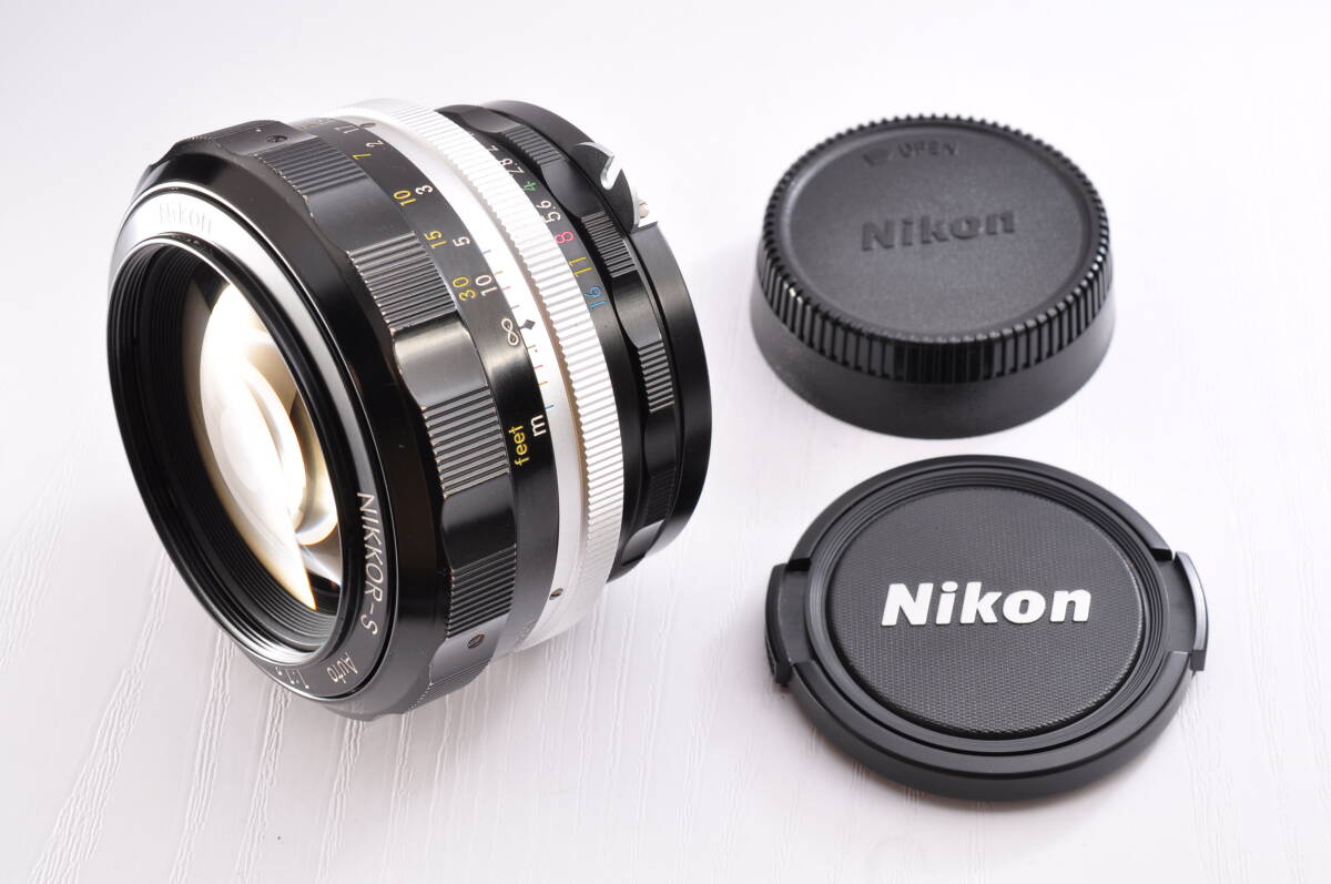 Nikon NIKKOR-S Auto 55mm F1.2 55/1:1.2 ニコン ニッコールS オート MFレンズ #1392の画像10