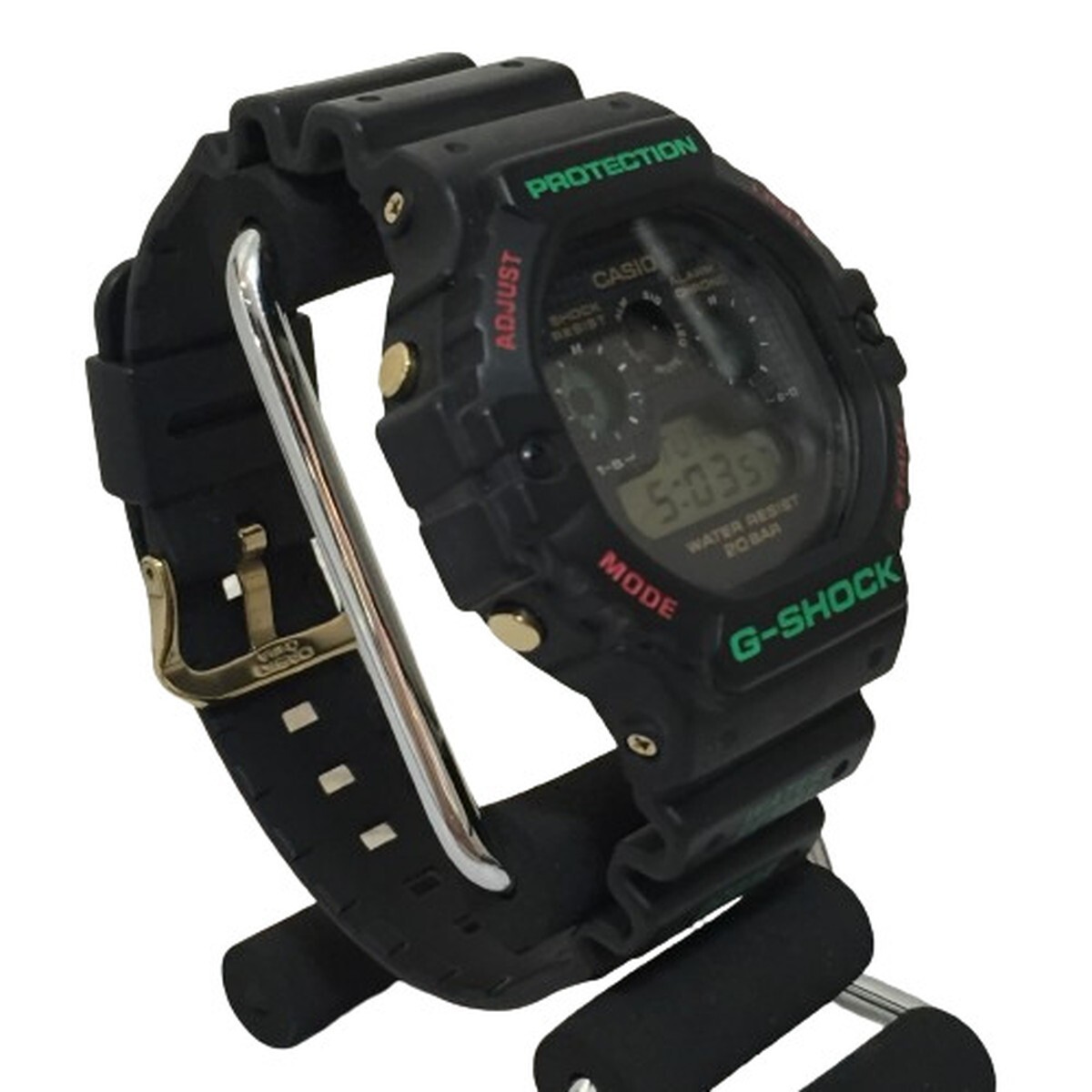 【1円スタート】G-SHOCK ジーショック 【men1280D】 CASIO カシオ Gショック DW-5900TH 腕時計 デジタル クォーツ メンズ 中古 GB_画像3