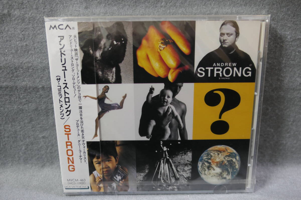 【中古CD】 未開封 / Andrew Strong / STRONG / アンドリュー・ストロング / ストロング the COMMITMENTS ザ・コミットメンツ - デコ_画像1