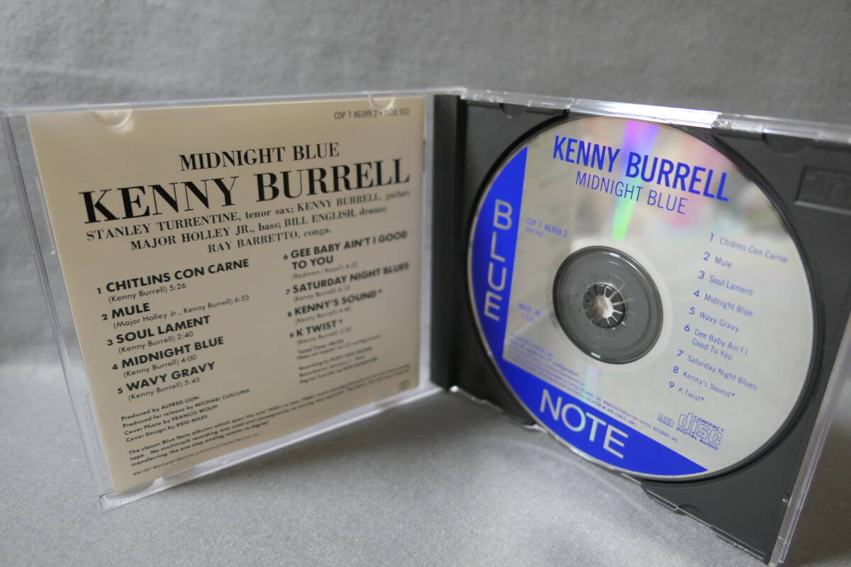 【中古CD】 KENNY BURRELL / MIDNIGHT BLUE / ケニー・バレル / ミッドナイト・ブルー_画像3