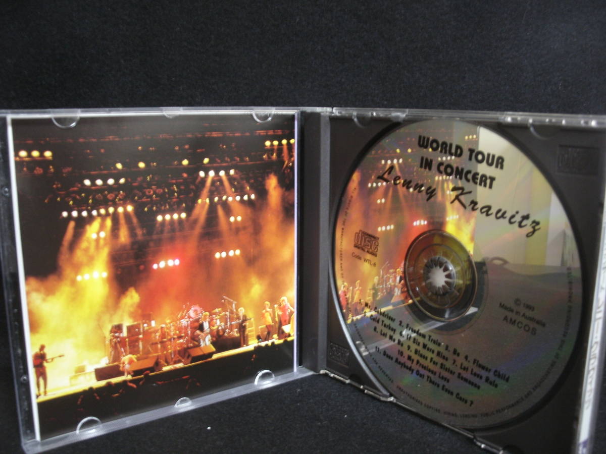 【中古CD】LENNY KRAVITZ / WORLD TOUR IN CONCERT / EUROPE 89-90 / LIVE 音源 / レニー・クラヴィッツ_画像3