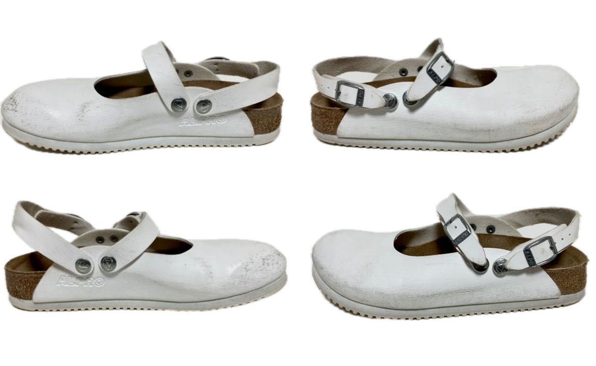 BIRKENSTOCK ALPRO ビルケンシュトック アルプロ シューズ サンダル 靴 パンプス レザー ホワイト