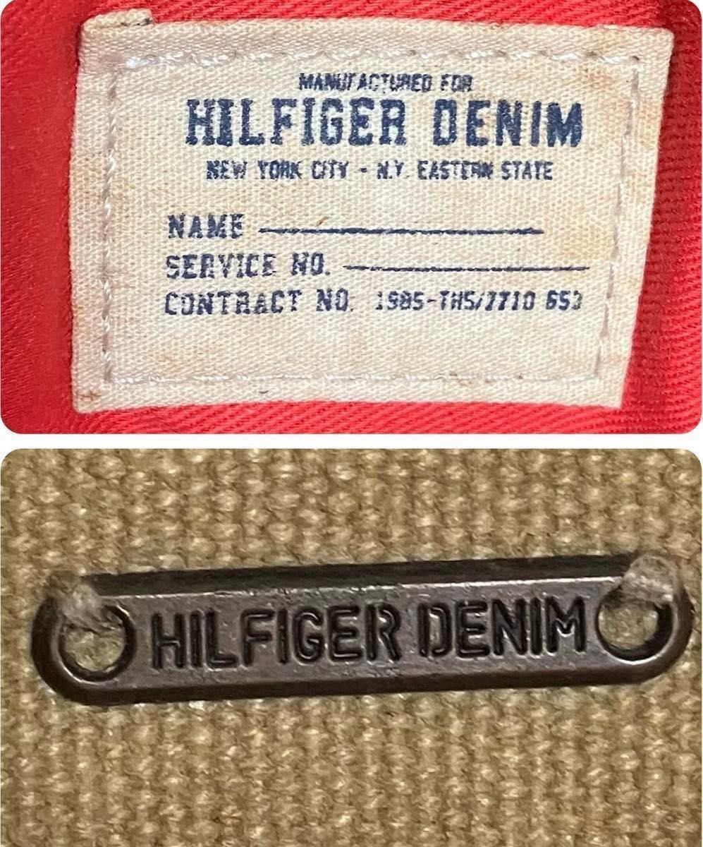 TOMMY HILFIGER トミーヒルフィガー ドキュメントケース デニム B5サイズ マルチケース 小物 良好品