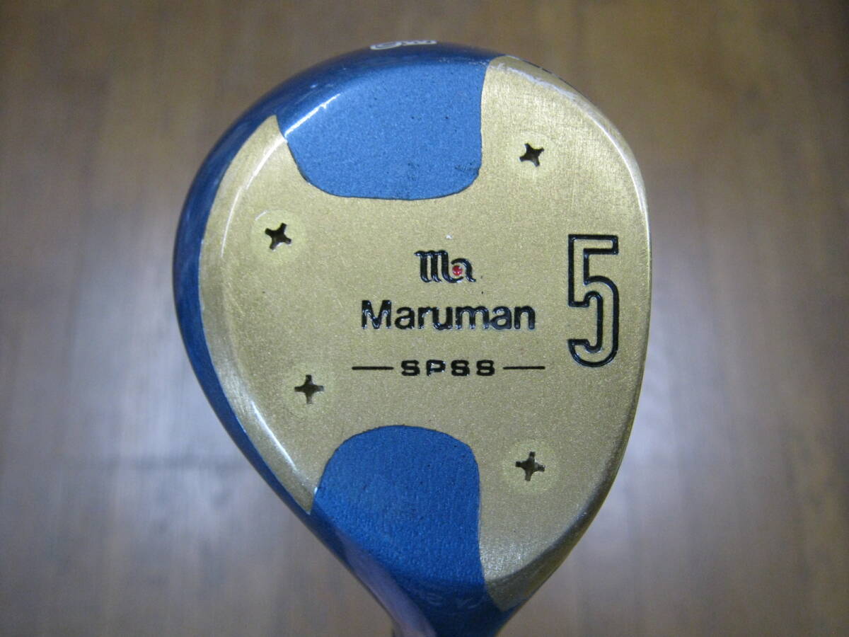 中古マルマン　ＳＰＳＳ　ＭＡＧＮＡ　パーシモン　ＤＷ、４・５Ｗ　３本セット　カーボンシャフト　Ｌ　レディス用_画像10