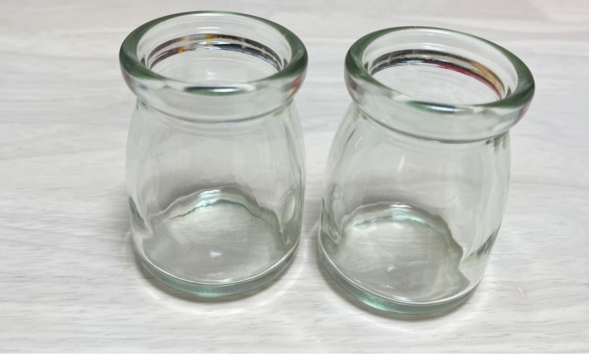 プリン容器　プリンカップ　ガラス容器2個セット