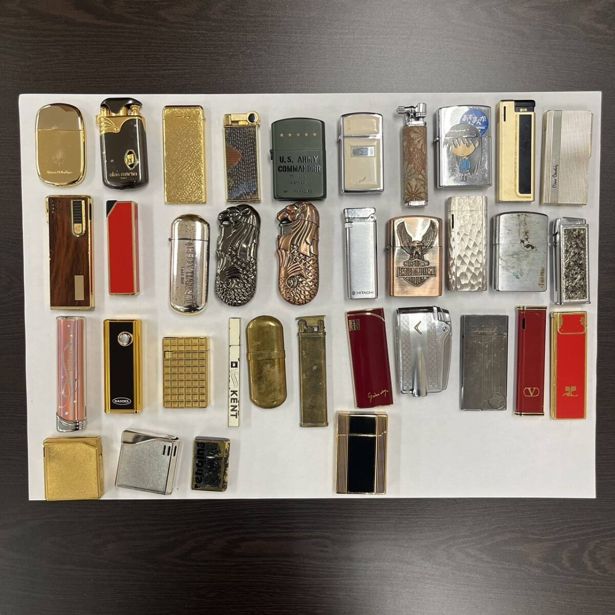 #3636 【35個まとめ】ライター/ガスライター/オイルライター/ZIPPO/ヴィンテージ/景品/ジャンク品_画像1