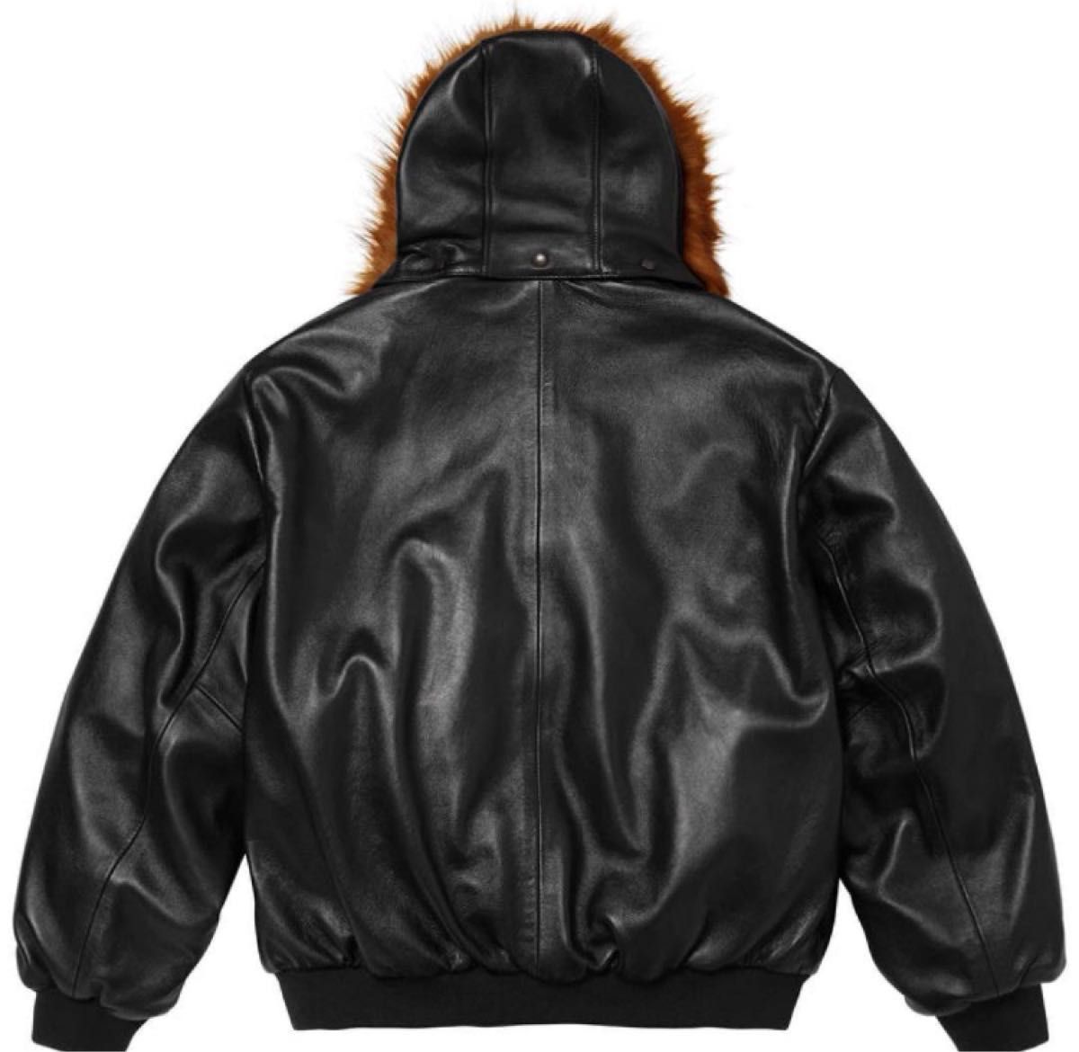 Supreme Schott Hooded Leather Bomber S 黒 レザージャケット Supreme Schott Hooded Leather Bomber S 黒 レザージャケット