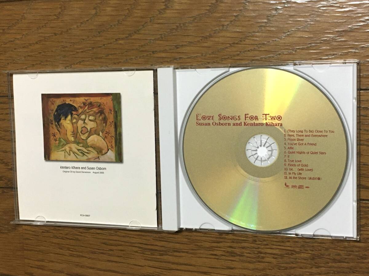 SUSAN OSBORN & 木原健太郎 / Love Songs For Two ラブバラード・デュオ集 名曲多数収録 傑作 国内盤 廃盤 Carpenters Beatles Carole King_画像4