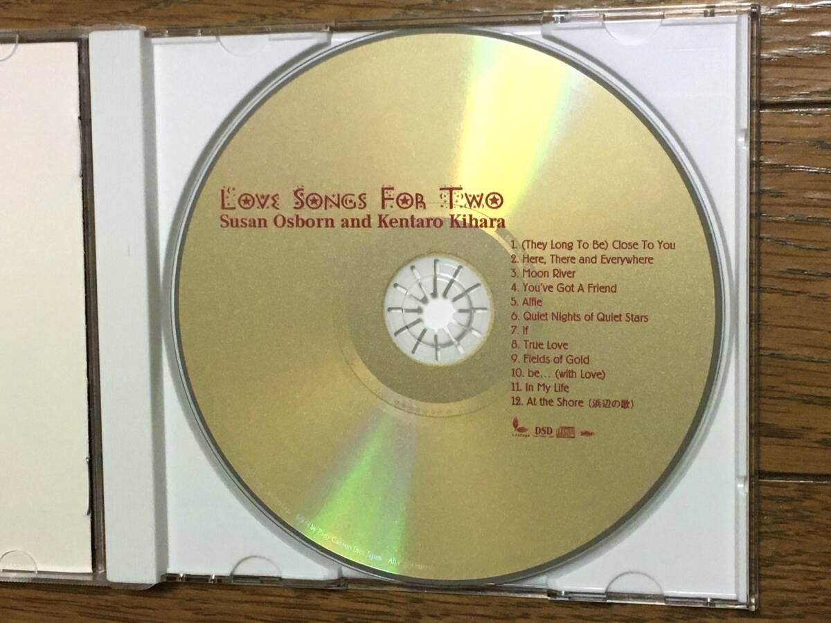 SUSAN OSBORN & 木原健太郎 / Love Songs For Two ラブバラード・デュオ集 名曲多数収録 傑作 国内盤 廃盤 Carpenters Beatles Carole King_画像5