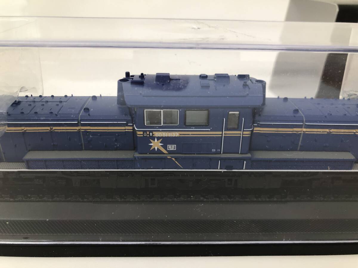 【669】デアゴスティーニ 鉄道車両金属モデルコレクション DD51形 ディーゼル機関車 寝台特急「北斗星」_画像8