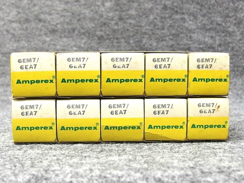 Amperex / 真空管 / 「6EM7 / 6EA7」 ×10個 【現状渡し品】 / アンぺレックスの画像1