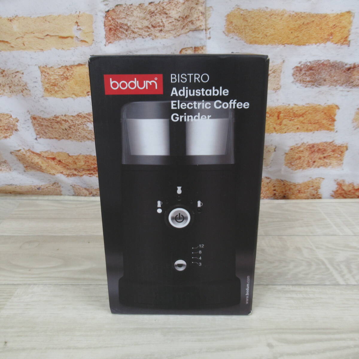 4066PB24[ прекрасный товар ]Bodum Bodum BISTRO Bistro с электроприводом лезвие кофе шлифовщик черный [ стандартный товар ] 12041-01JP