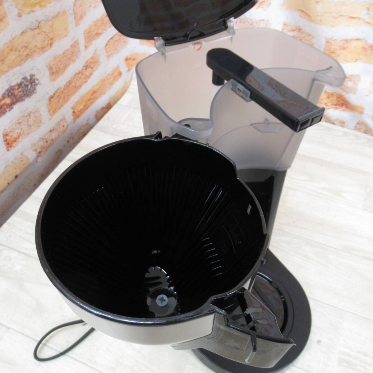 4130PS24【未使用】Melitta(メリタ) コーヒーメーカー イージー トップ サーモ 1400ml ブラック LKT-1001/B