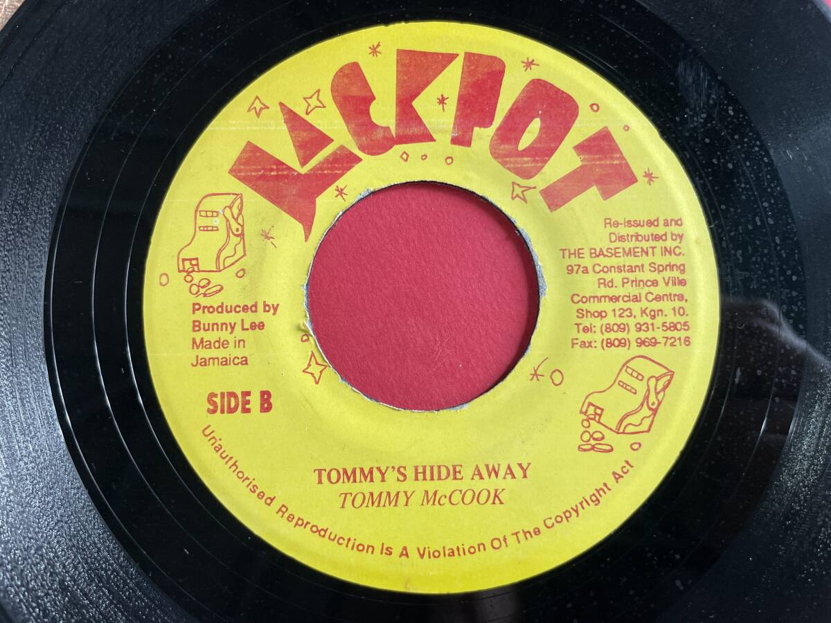 FREDDIE McGREGOR&ERNEST WILSON / JUST ONCE IN MY LIFE & TOMMY McCOOK / TOMMYS HIDE AWAY 試聴_画像2