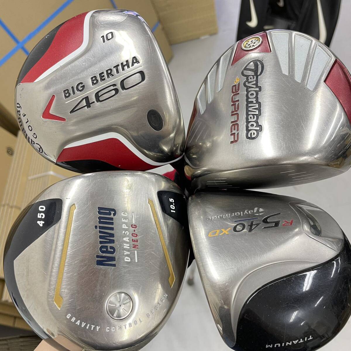 ドライバー まとめ 16本 ゴルフクラブ TaylorMade Callaway SRIXON NEXGEN 等 現状品 千葉県我孫子市直接引取推奨_画像6