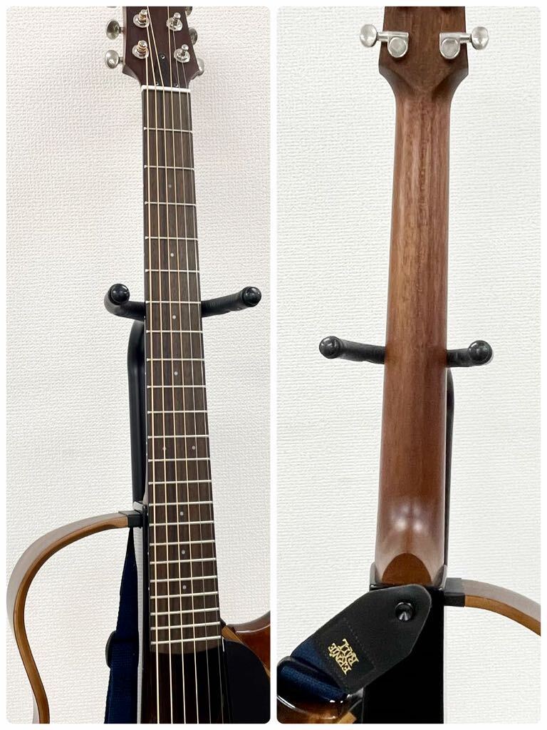 YAMAHA ヤマハ SLG200S サイレントギター ソフトケース付き 弦楽器 美品 現状品の画像5