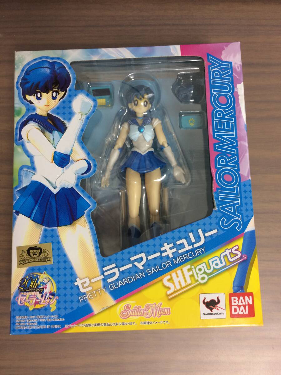 S.H.Figuarts フィギュアーツ セーラーマーキュリー SAILOR MERCURY 美少女戦士セーラームーン sailormoon バンダイ BANDAI_画像1