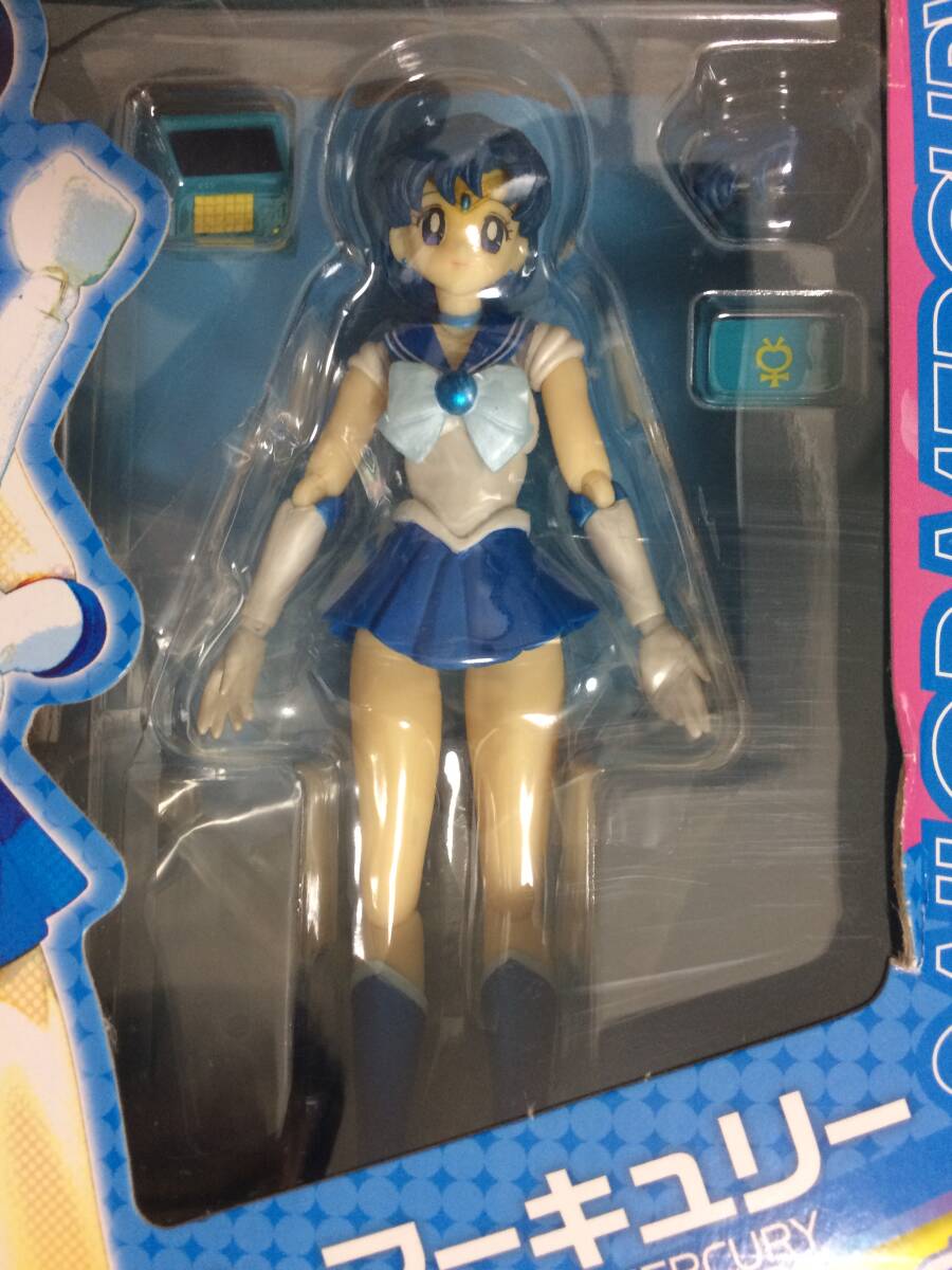 S.H.Figuarts フィギュアーツ セーラーマーキュリー SAILOR MERCURY 美少女戦士セーラームーン sailormoon バンダイ BANDAI_画像4