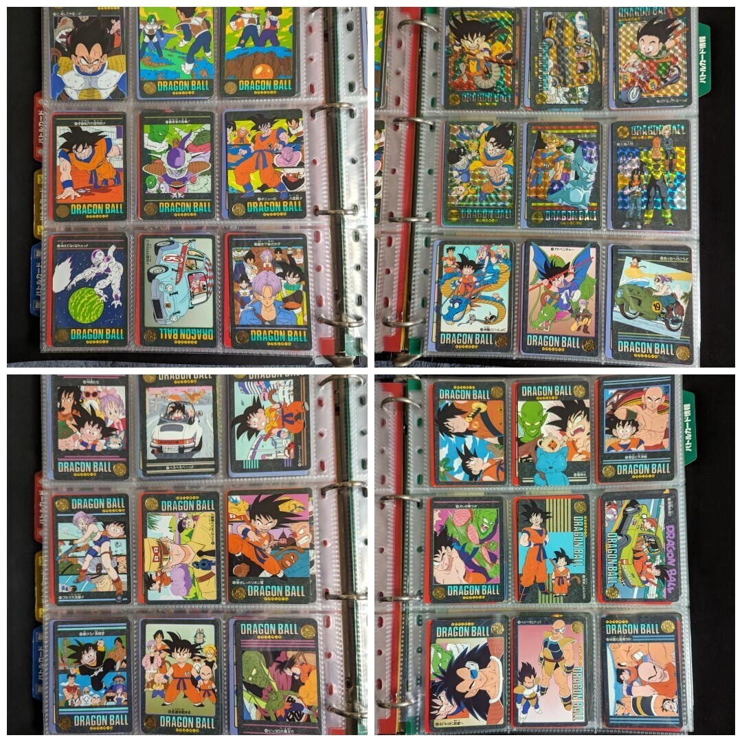 ドラゴンボール　カードダス　ビジュアルアドベンチャー　1集〜5集　95 ＆95EX　フルコンプ　全294種　当時品_画像5