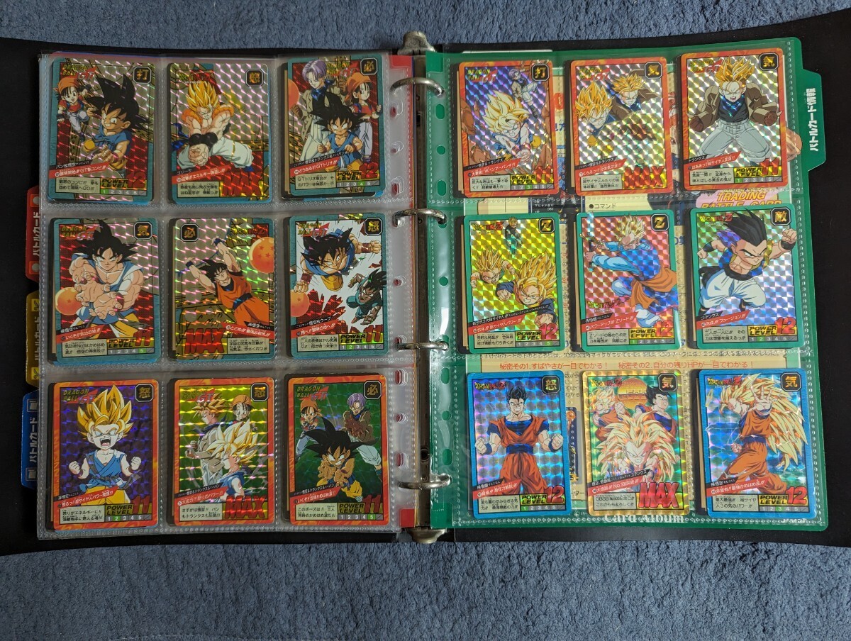  Dragon Ball Carddas super bato Rupert 1~17kila comp все 102 вид + в подарок 13 листов итого 115 листов 