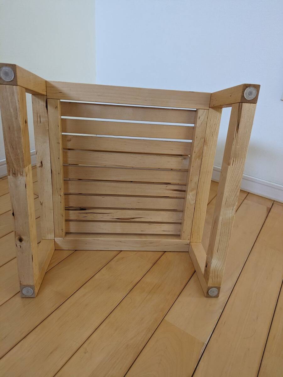 * wooden *2 step step‐ladder / duckboard stepladder lavatory chair step kitchen face washing for children 