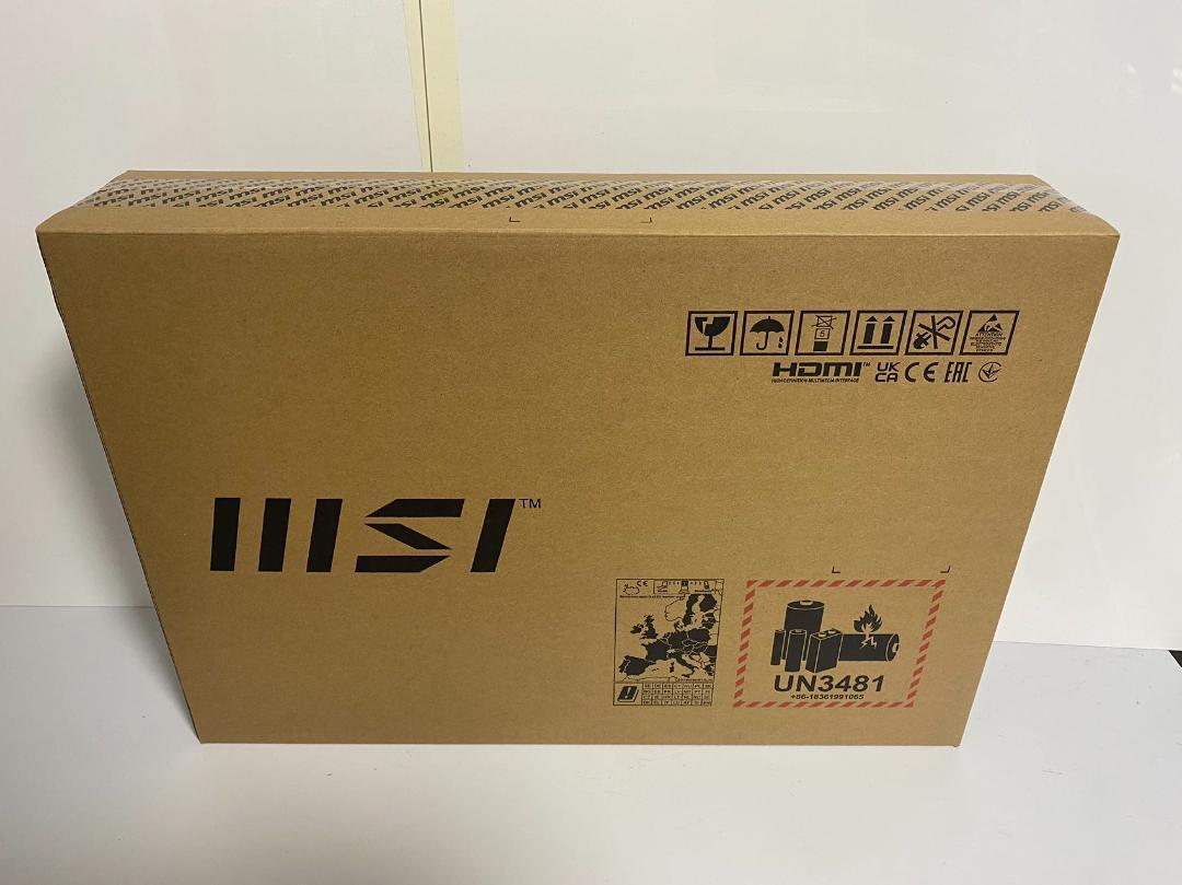 C unopened MSIge-ming laptop 17.3 type FHD 144Hz /Core i7-12700H /RTX 3070Ti /16GB / SSD 1TB/windows11 /GF76-12UGS-032JP